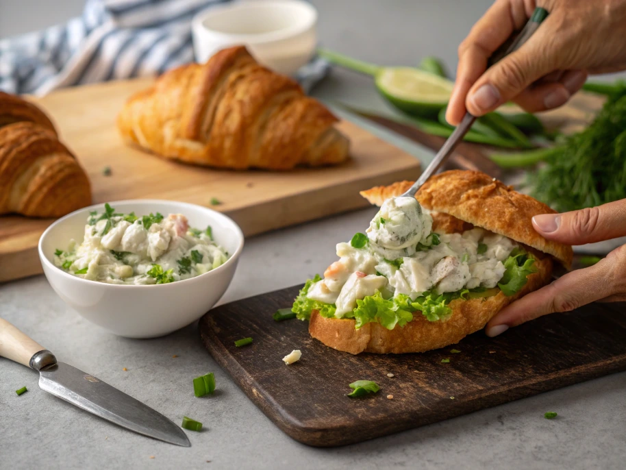 How to Make the Best Chicken Salad on Croissants​ in Just 3 Steps