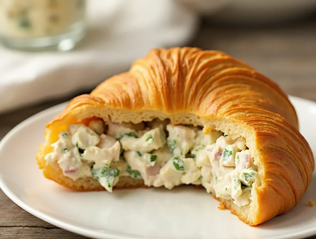 chicken salad croissant