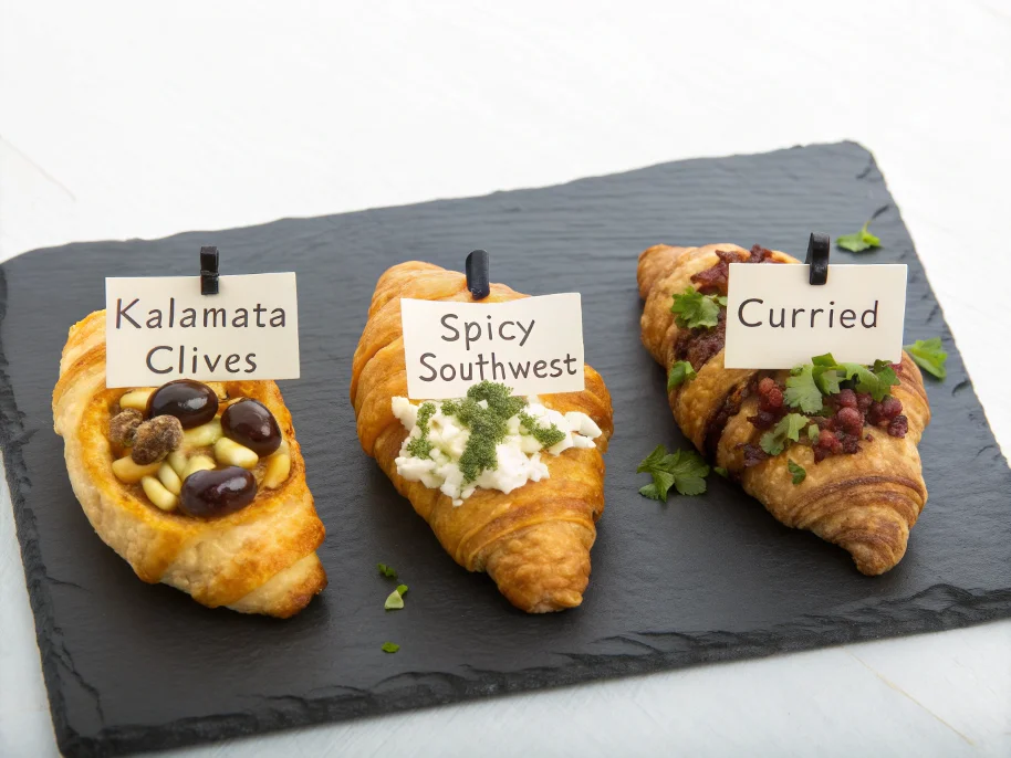 chicken salad on a croissant​