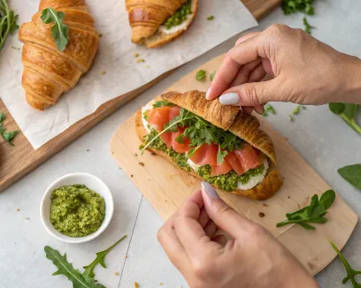 croissant sandwich platter​